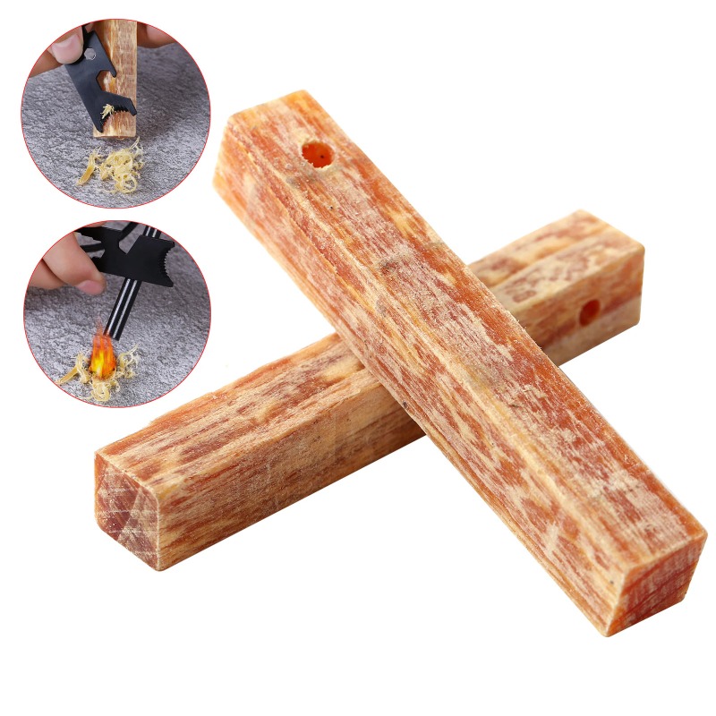 Magnesium Fire Starter - 1/2 stuks brandapparatuur, outdoor overlevingsgereedschap, barbecue