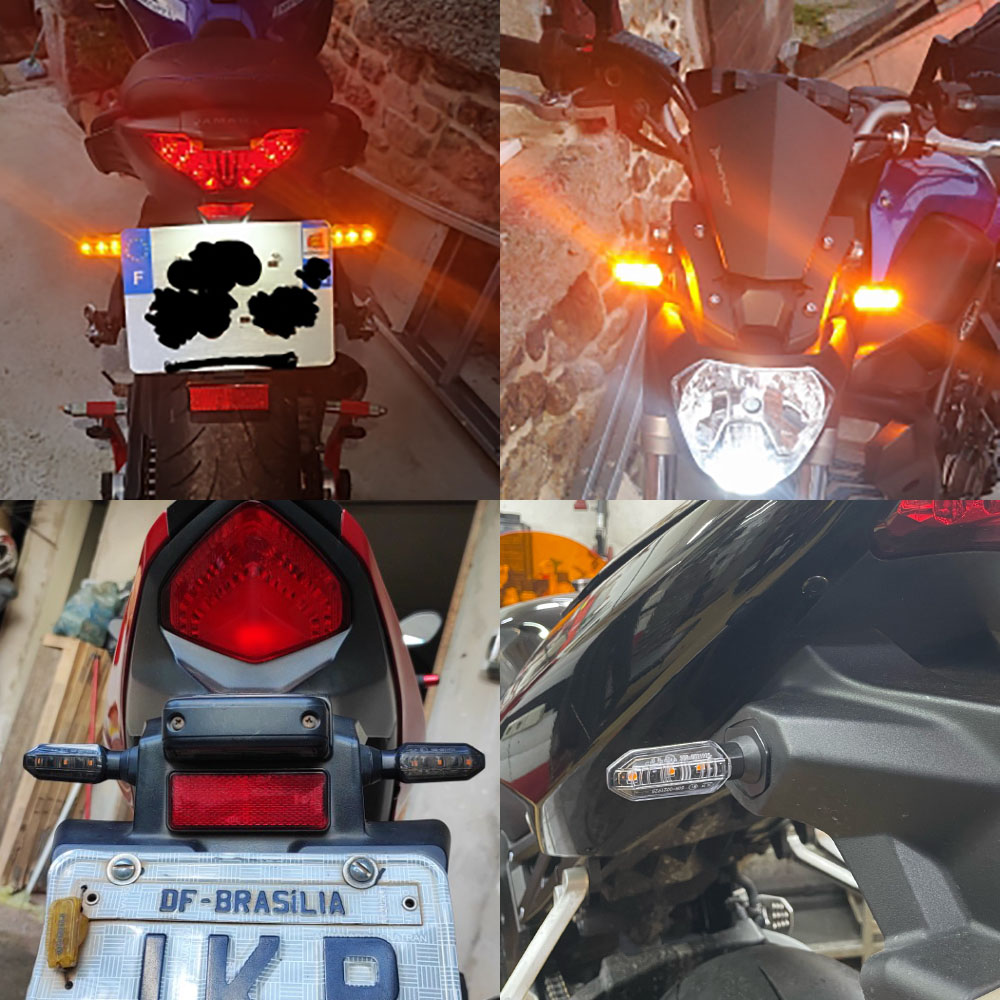 8mm Mini Motorfiets LED Knippe - Sos Light Strobe recensie en prijs