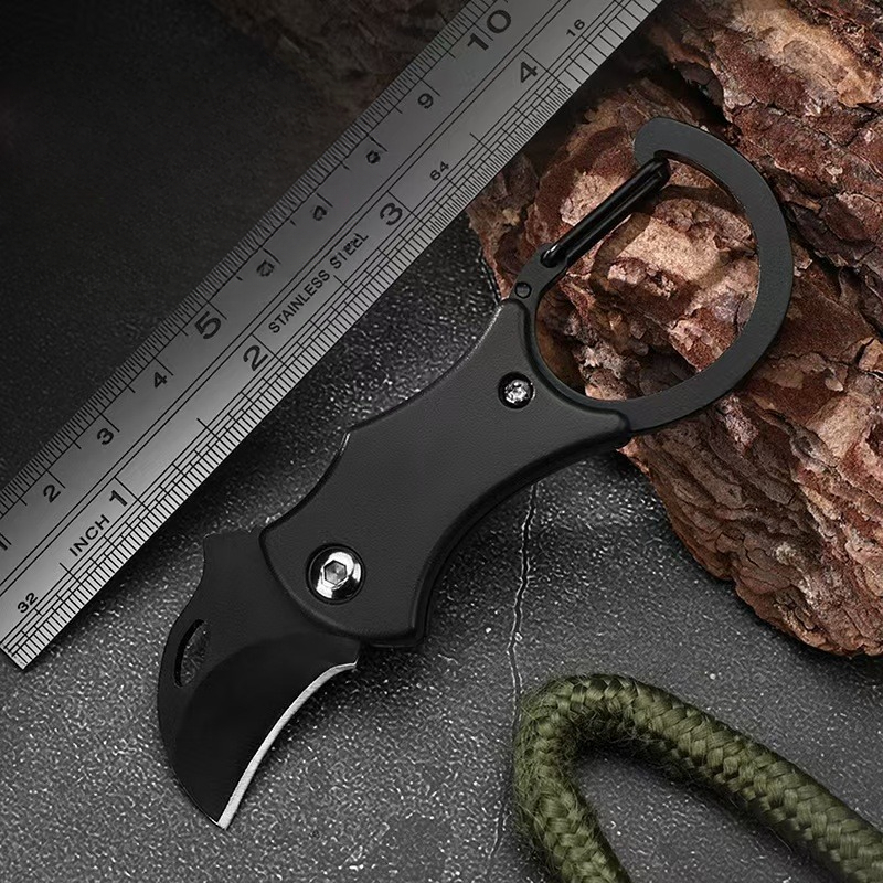 NIEUW Mini sleutelhanger zakme - Bushcraft Knife Fixed recensie en prijs