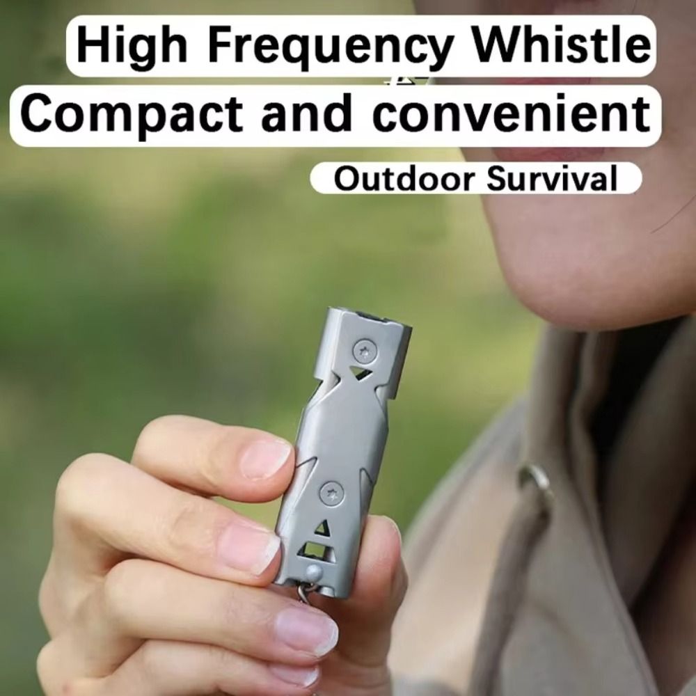 Multifunctionele noodfluit voo - Emergency Whistle Loud recensie en prijs