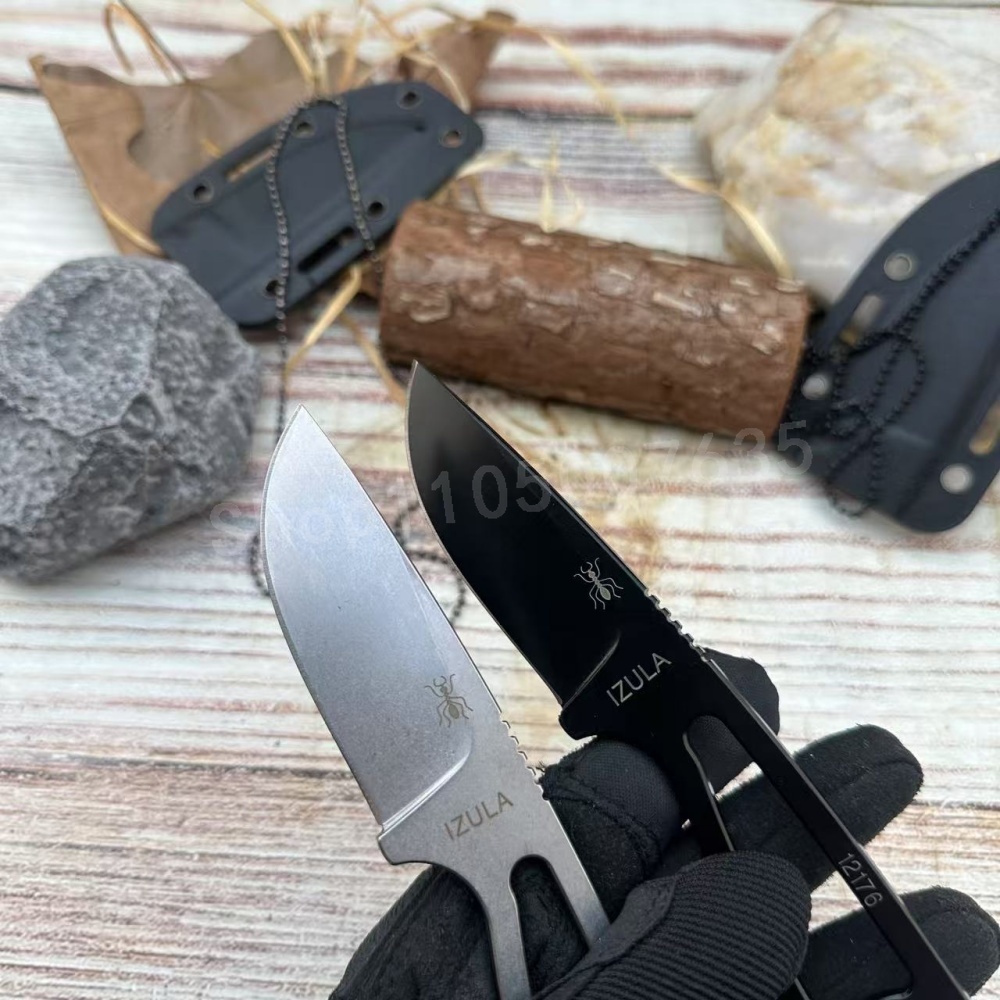 IZULA Hoge Sterkte Rechte Mes  - Bushcraft Knife Fixed recensie en prijs