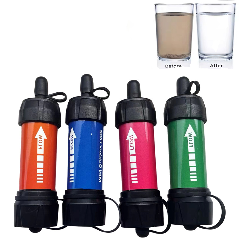 Draagbare noodwaterzuiveraar v - Water Purification Straw recensie en prijs