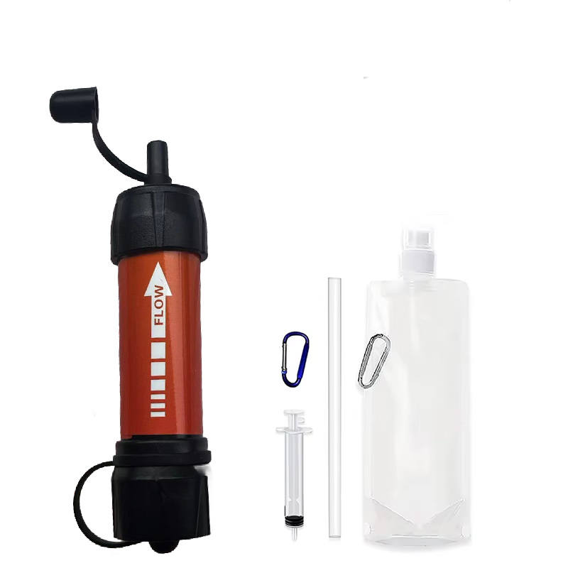 Draagbare noodwaterzuiveraar v - Water Purification Straw recensie en prijs
