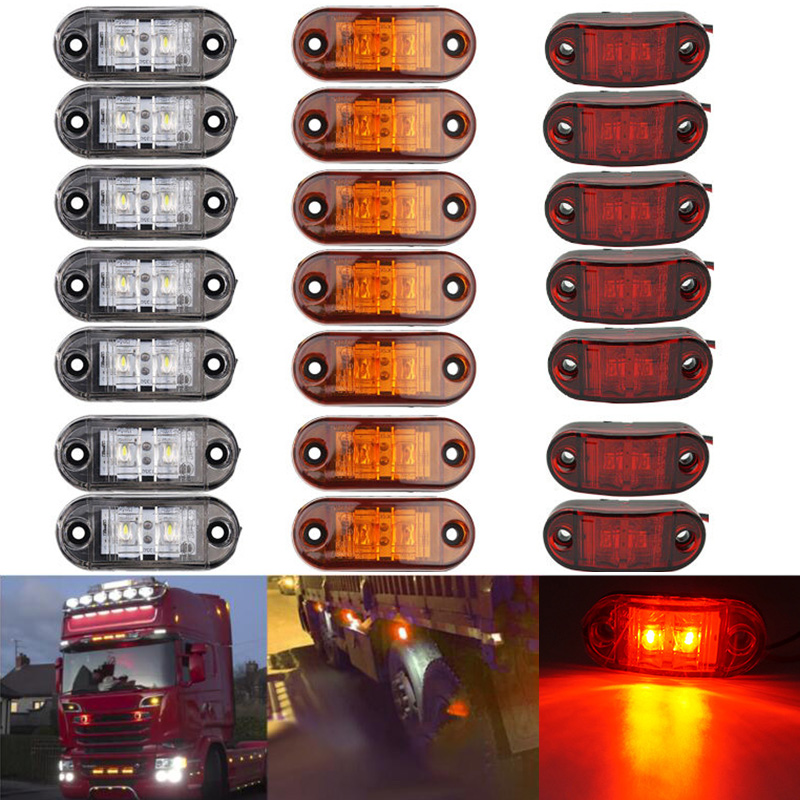 10PCS Waarschuwingslichten LED - Signal Panel Orange recensie en prijs